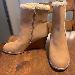 Guada Wedge Bootie - Never worn